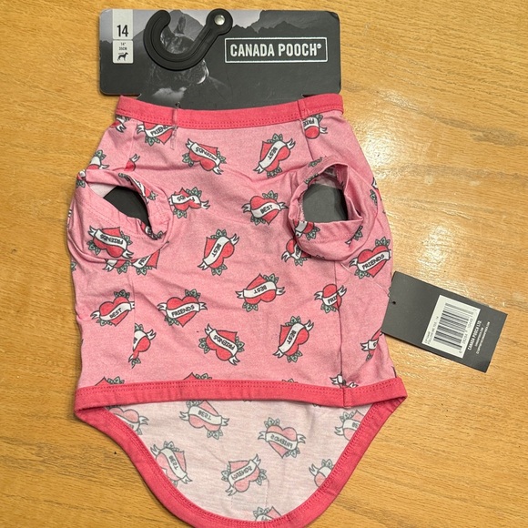 Canada Pooch Pink Dog Sweater - Picture 3 of 9